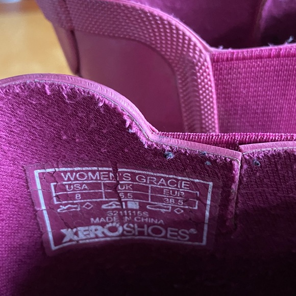 Fuchsia Barefoot Rain Boots - Picture 3 of 4